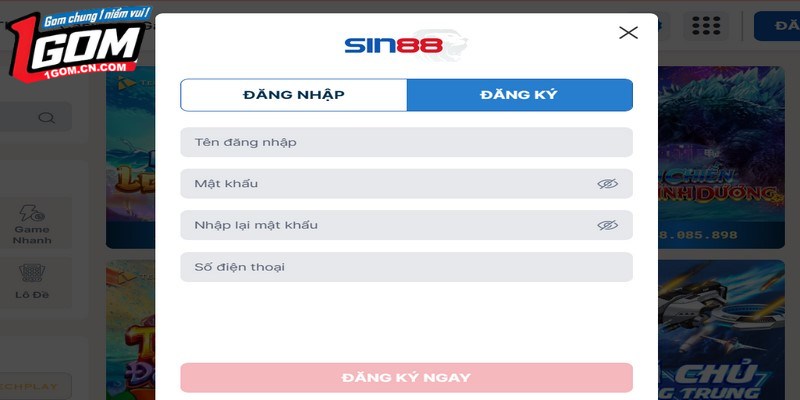 SIN88 đơn giản hóa từng bước để thuận tiện trải nghiệm an toàn