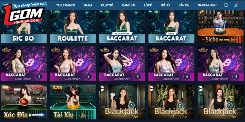 Sảnh live casino sang trọng và đẳng cấp không đâu sánh bằng